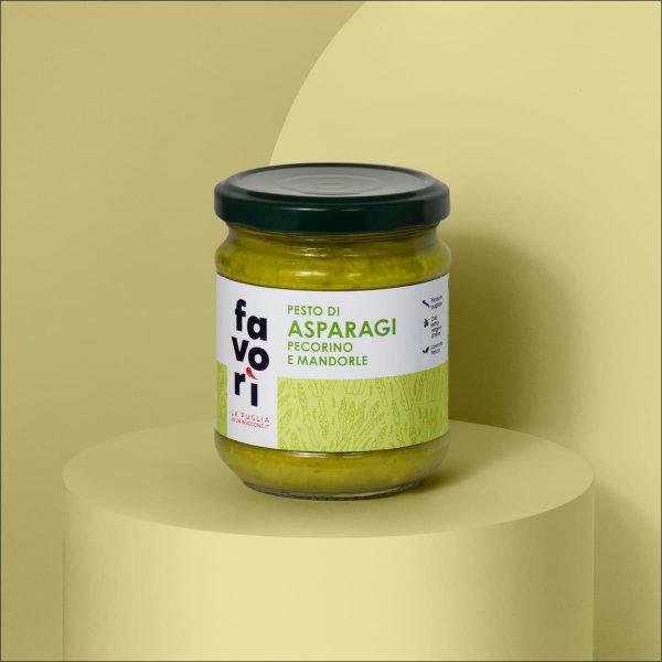 Pesto di Asparagi, Pecorino e Mandorle